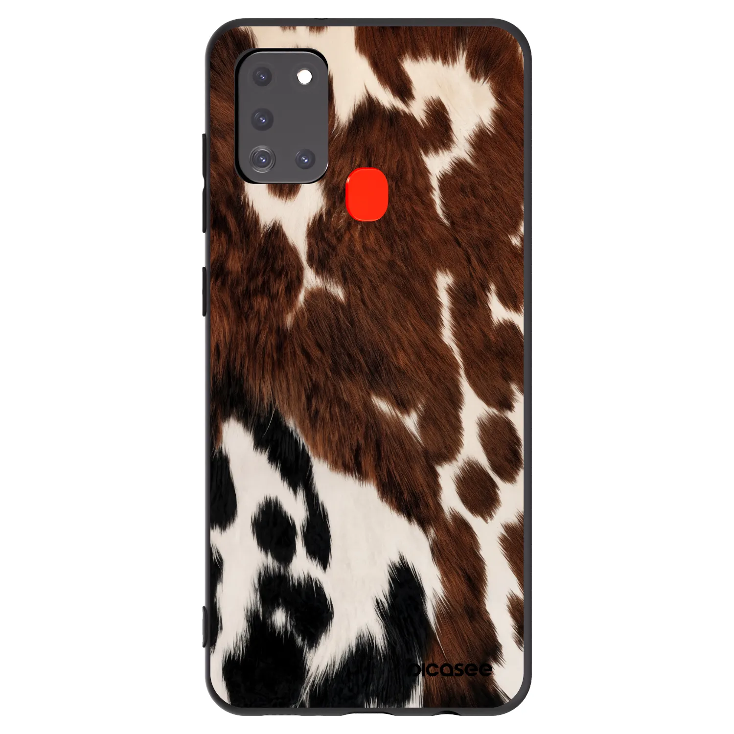 Picasee silikonový černý obal pro Samsung Galaxy A21s - Rust