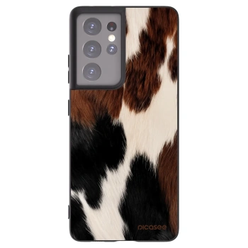 Picasee silikonový černý obal pro Samsung Galaxy S21 Ultra 5G G998B - Rodeo