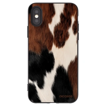 Picasee silikonový černý obal pro Apple iPhone X/XS - Rodeo