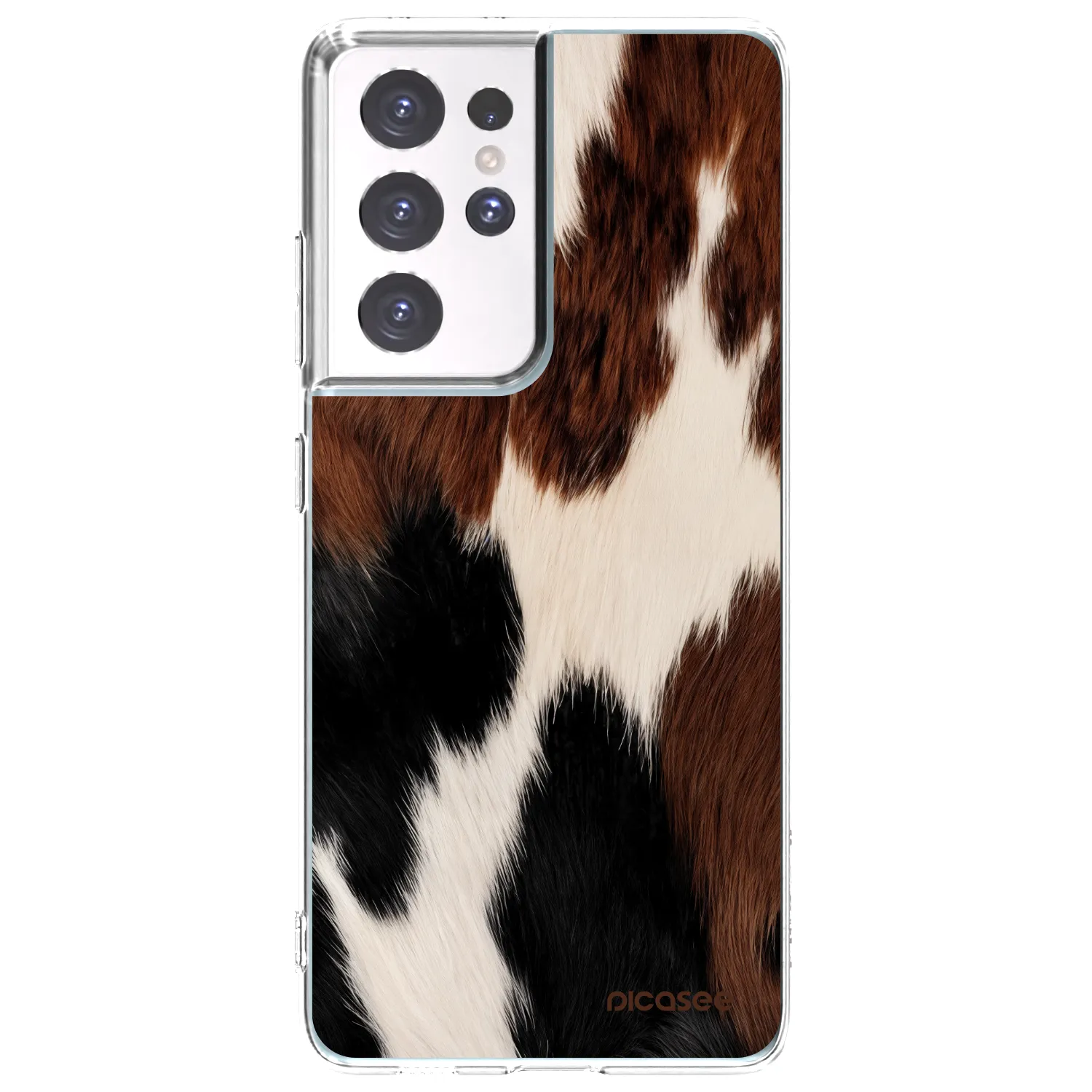 Picasee silikonový průhledný obal pro Samsung Galaxy S21 Ultra 5G G998B - Rodeo