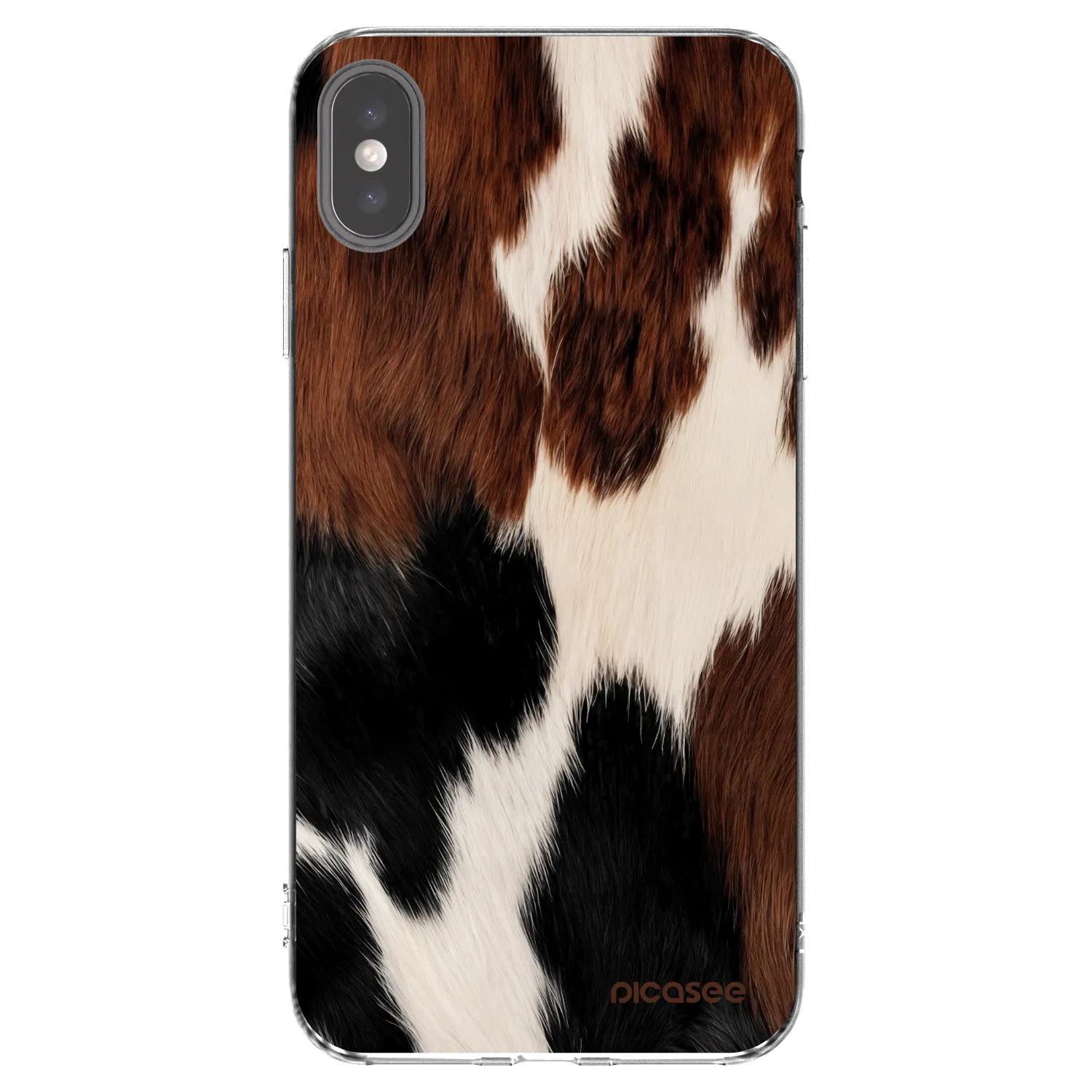 Picasee silikonový průhledný obal pro Apple iPhone XS Max - Rodeo
