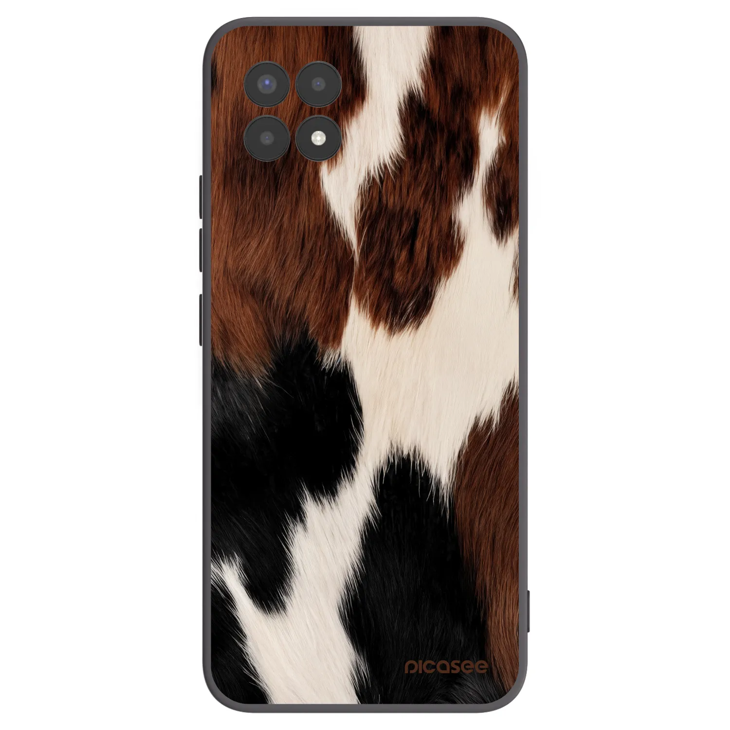 Picasee silikonový černý obal pro Realme 8i - Rodeo