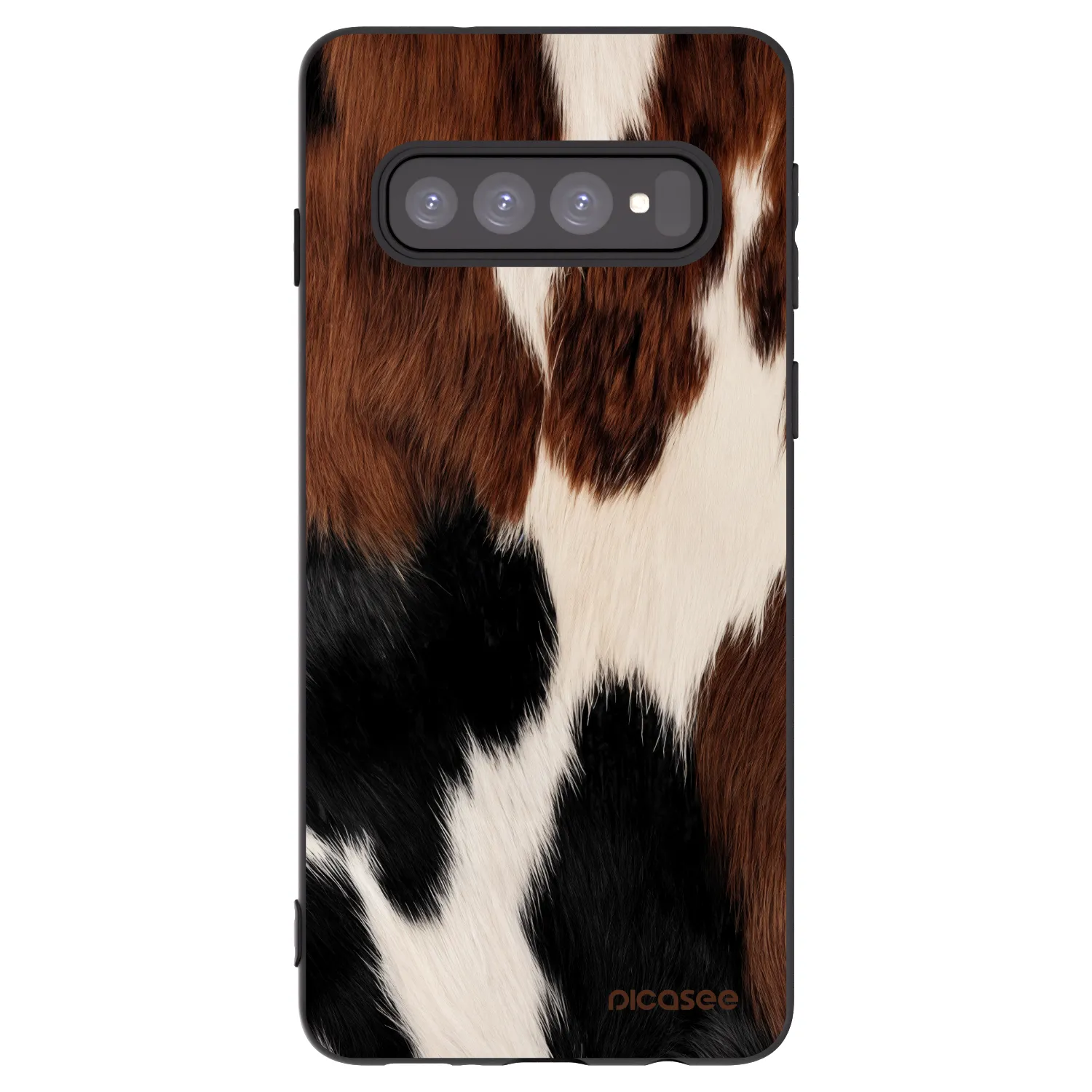 Picasee silikonový černý obal pro Samsung Galaxy S10 G973 - Rodeo