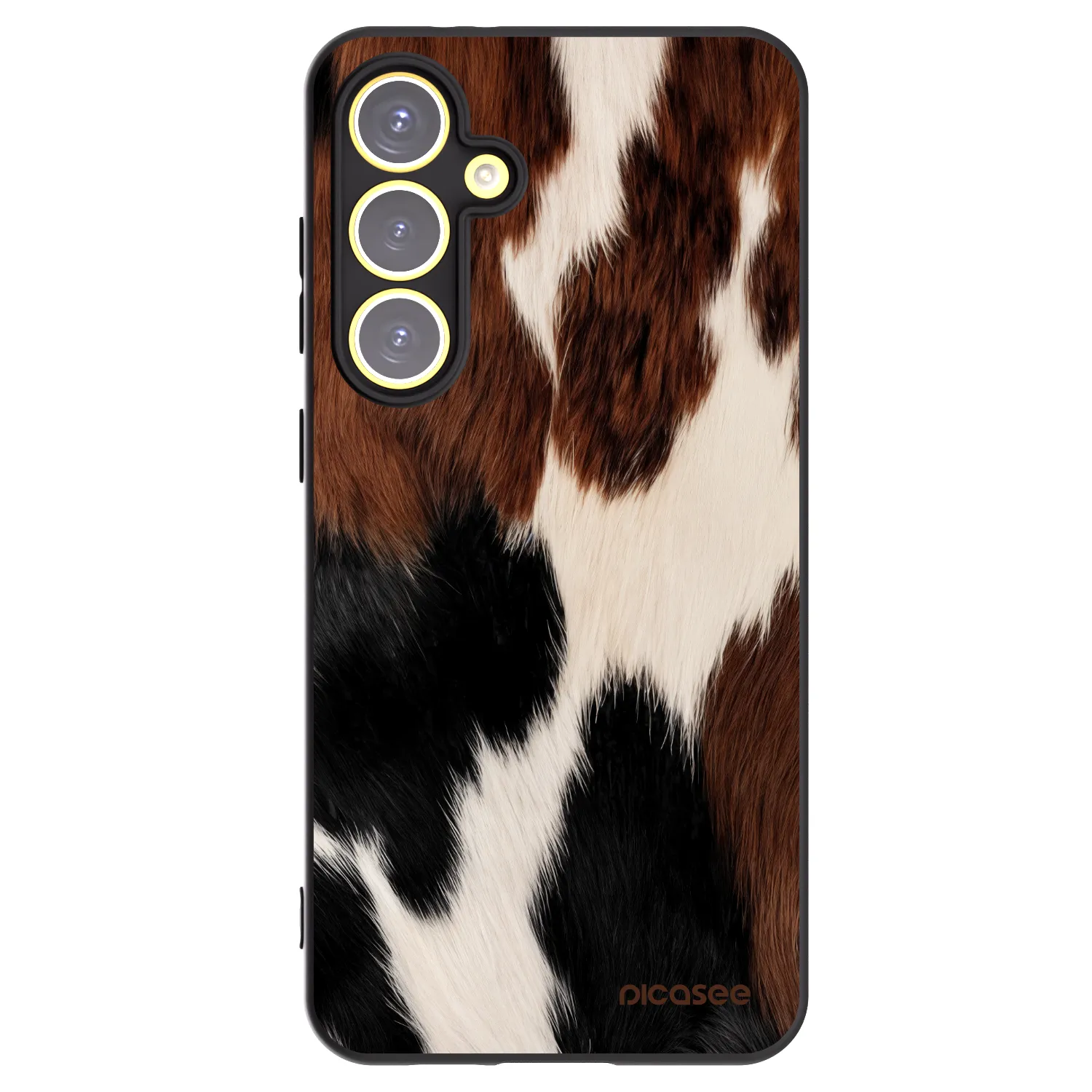 Picasee silikonový černý obal pro Samsung Galaxy S24 FE S721B - Rodeo