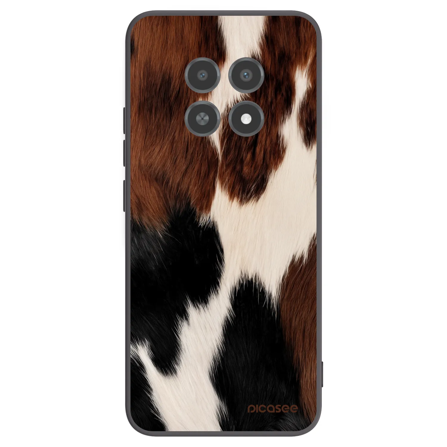 Picasee silikonový černý obal pro Realme 12X - Rodeo