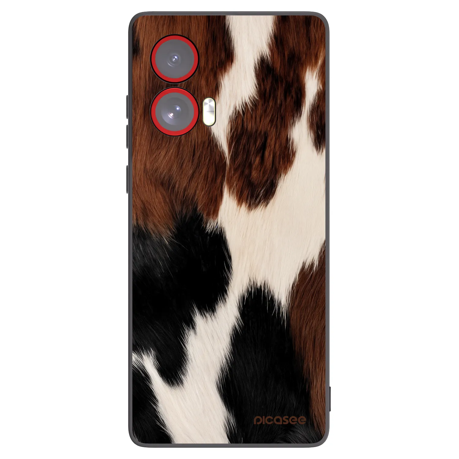 Picasee silikonový černý obal pro Motorola Edge 50 Fusion - Rodeo