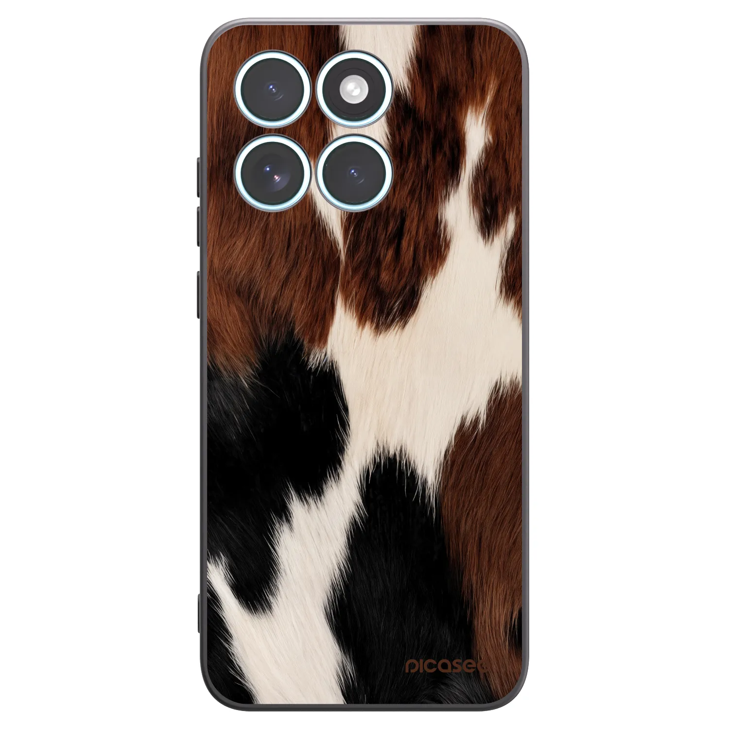 Picasee silikonový černý obal pro Motorola Edge 70 Fusion - Rodeo