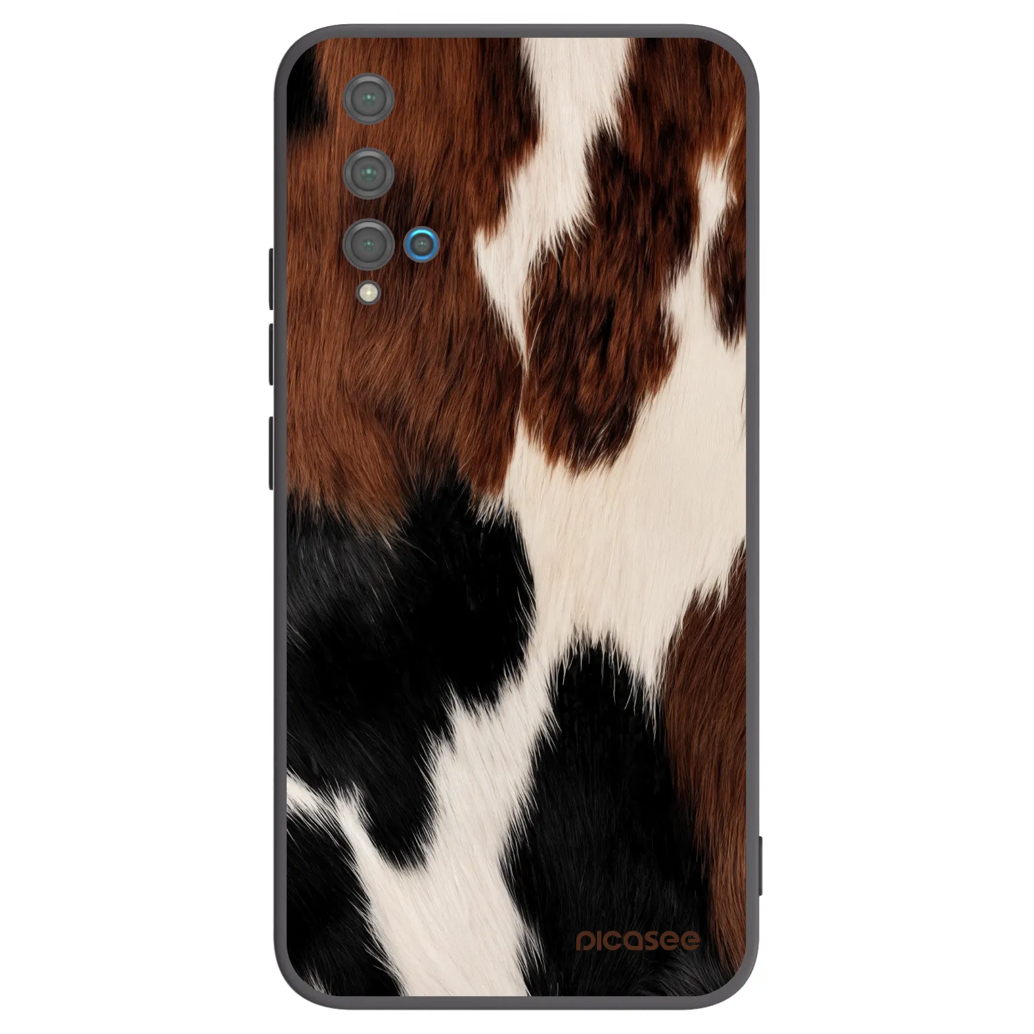 Picasee silikonový černý obal pro Huawei Nova 5T - Rodeo