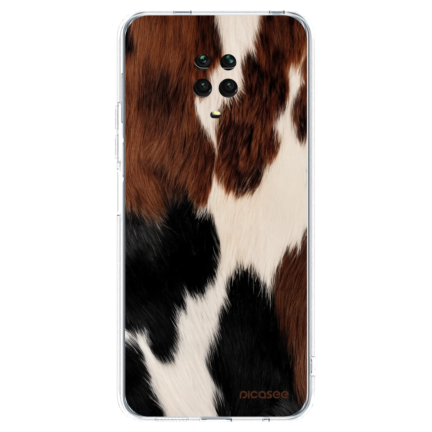 Picasee silikonový průhledný obal pro Xiaomi Redmi Note 9 Pro - Rodeo