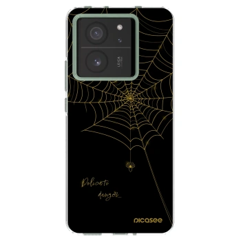 Picasee silikonový průhledný obal pro Xiaomi 13T Pro - Delicate danger