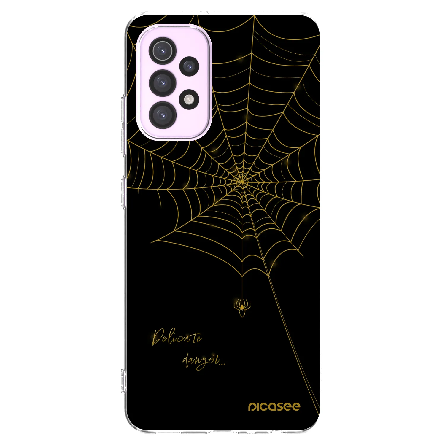 Picasee silikonový průhledný obal pro Samsung Galaxy A32 5G A326B - Delicate danger