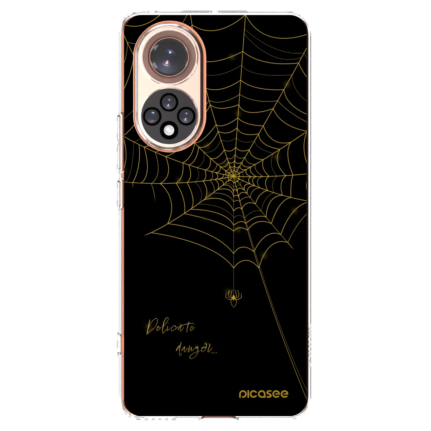 Picasee silikonový průhledný obal pro Huawei Nova 9 - Delicate danger