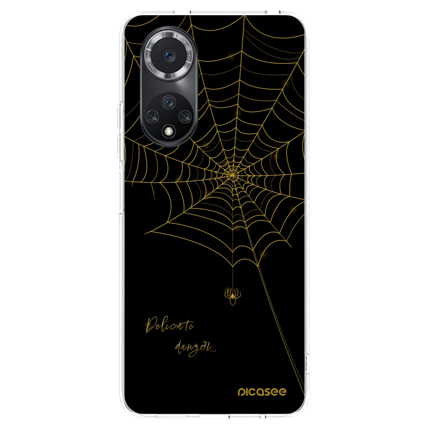 Picasee silikonový průhledný obal pro Huawei Nova 9 SE - Delicate danger
