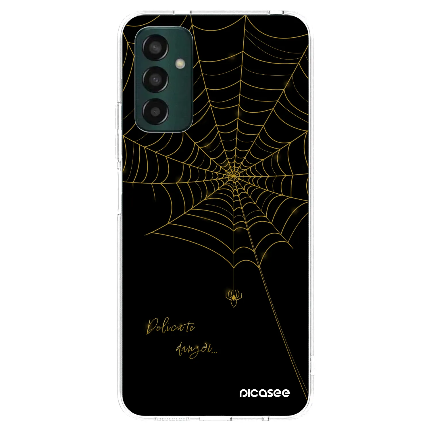 Picasee silikonový průhledný obal pro Samsung Galaxy M23 5G - Delicate danger