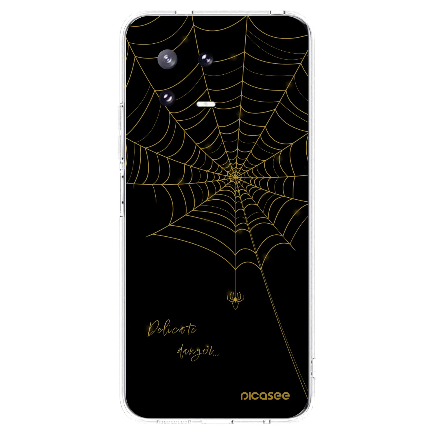 Picasee silikonový průhledný obal pro Xiaomi 13 Pro - Delicate danger