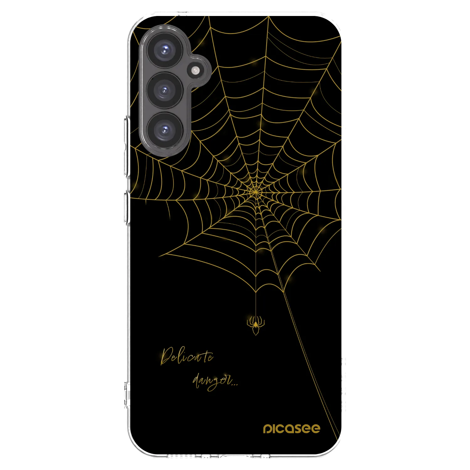 Picasee silikonový průhledný obal pro Samsung Galaxy A34 5G A346B - Delicate danger