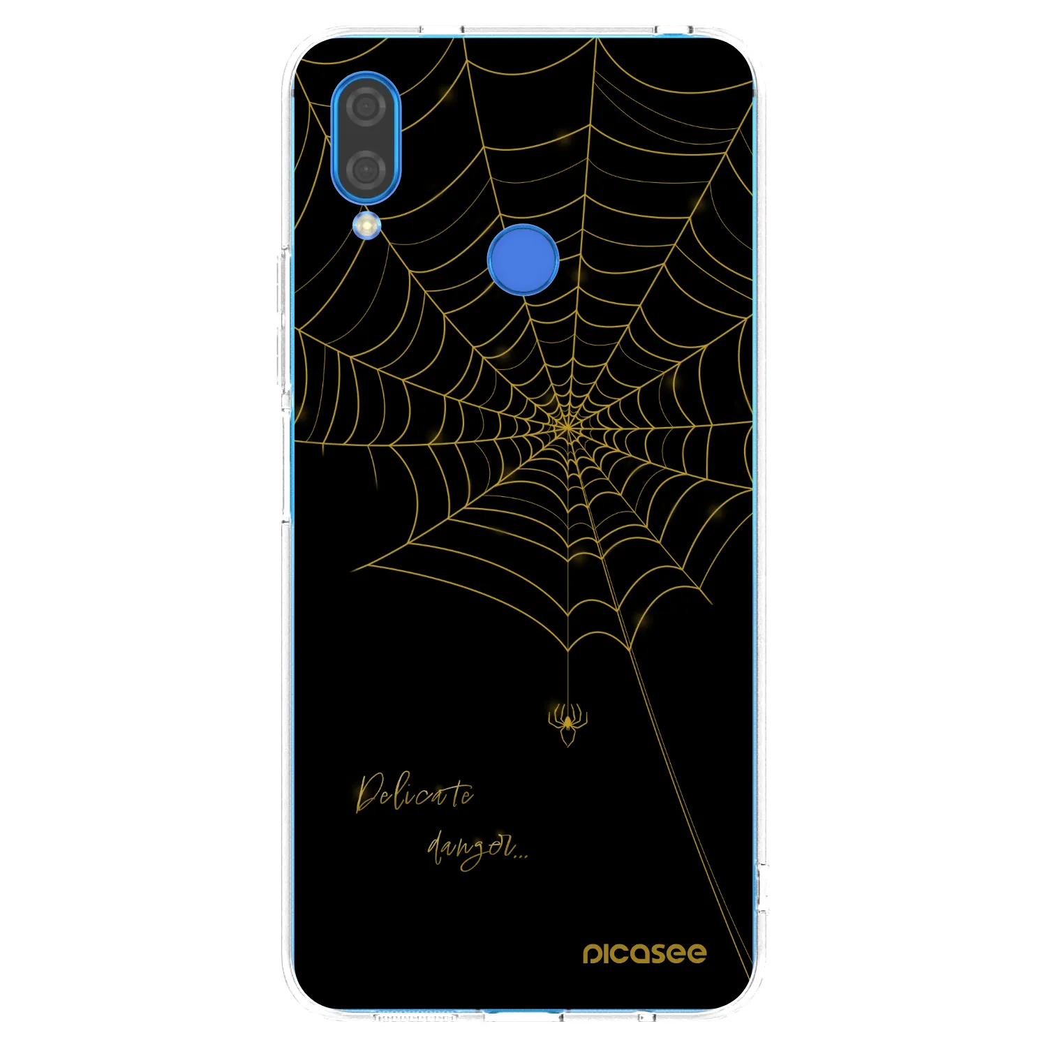 Picasee silikonový průhledný obal pro Huawei Nova 3i - Delicate danger
