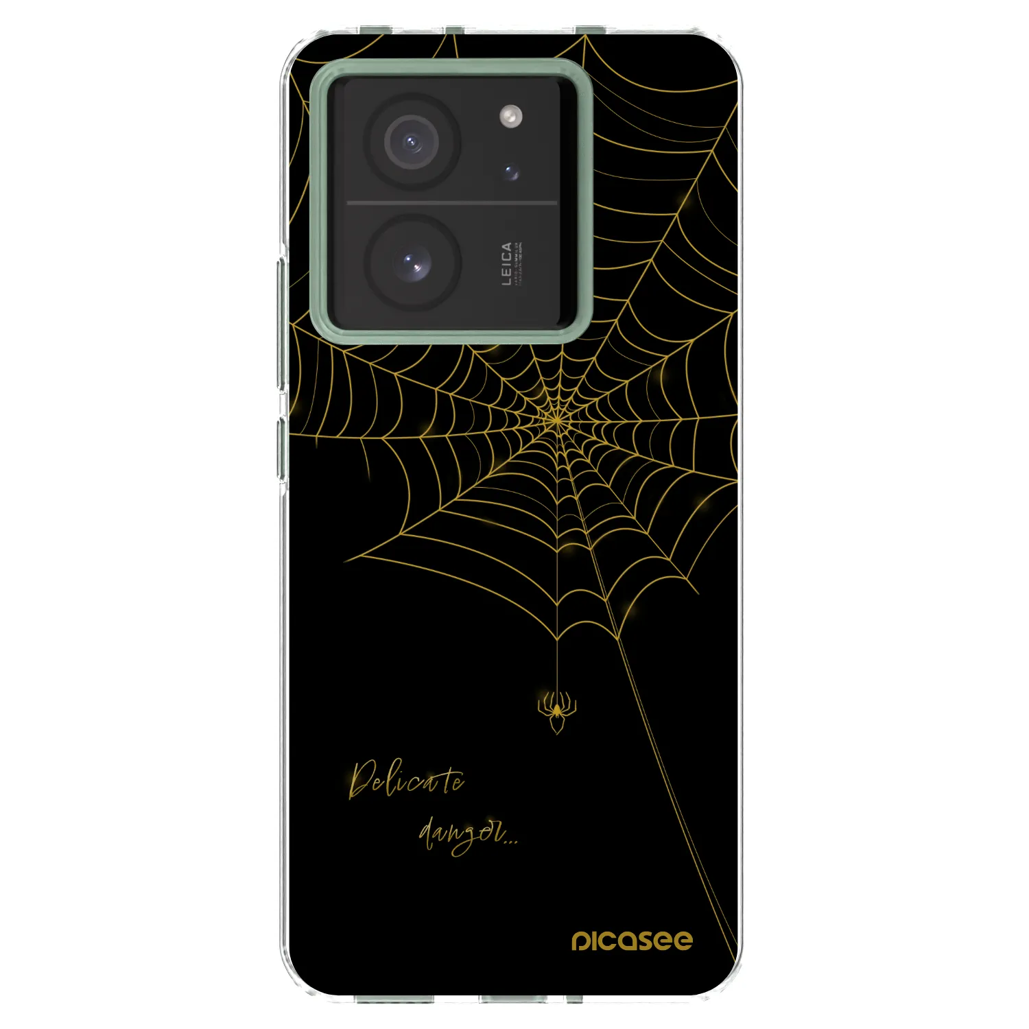 Picasee silikonový průhledný obal pro Xiaomi 13T Pro - Delicate danger