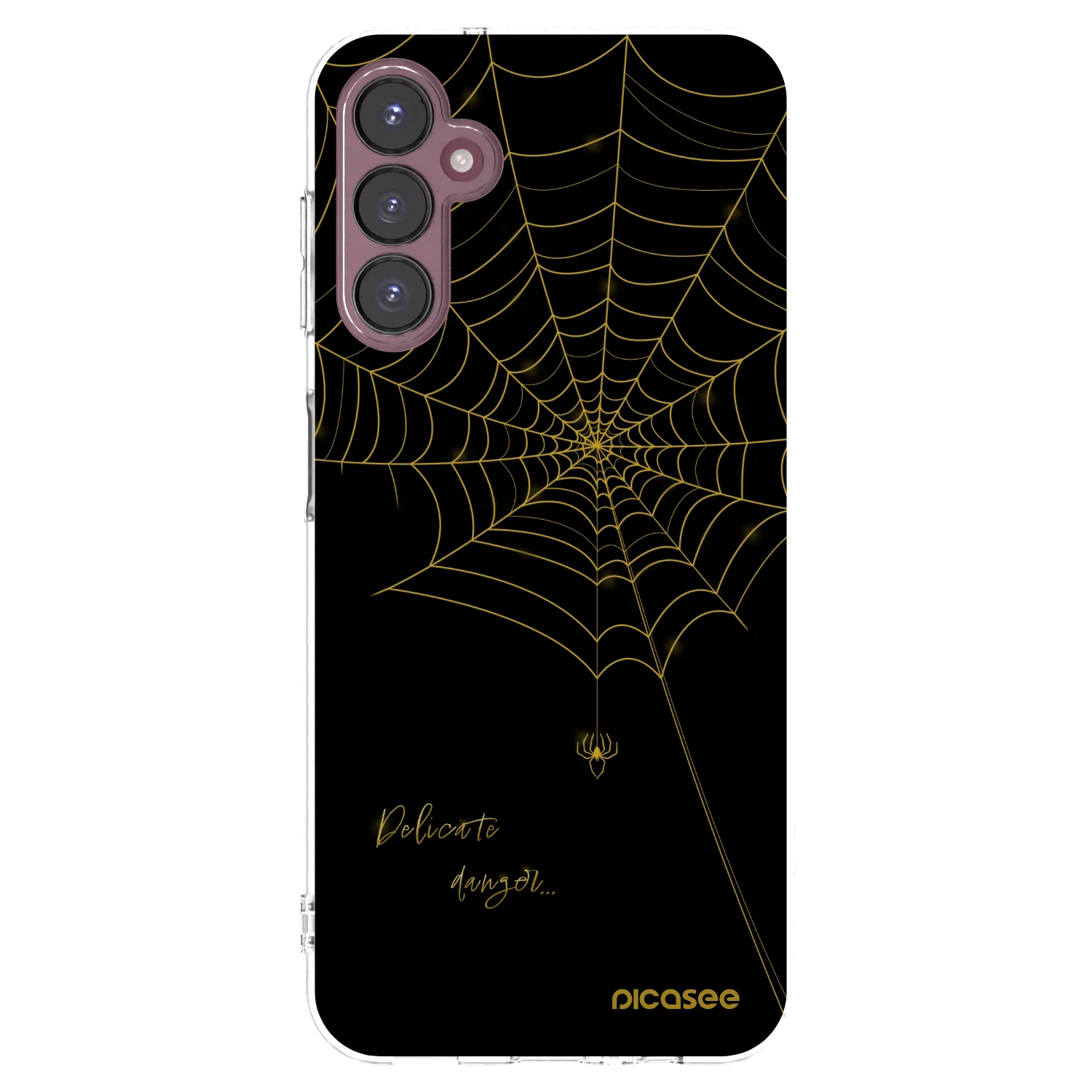 Picasee silikonový průhledný obal pro Samsung Galaxy A05s A057G - Delicate danger