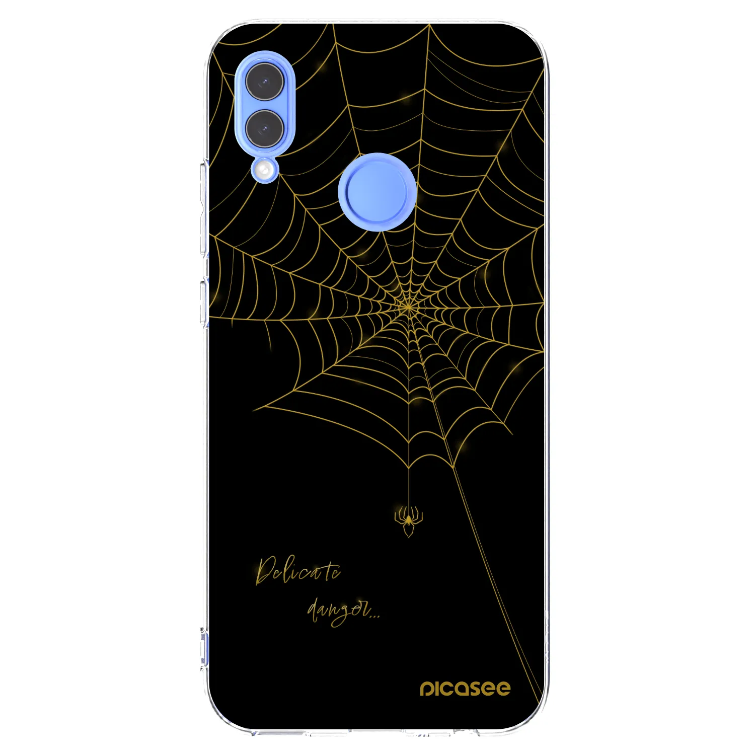 Picasee silikonový průhledný obal pro Huawei P Smart 2019 - Delicate danger