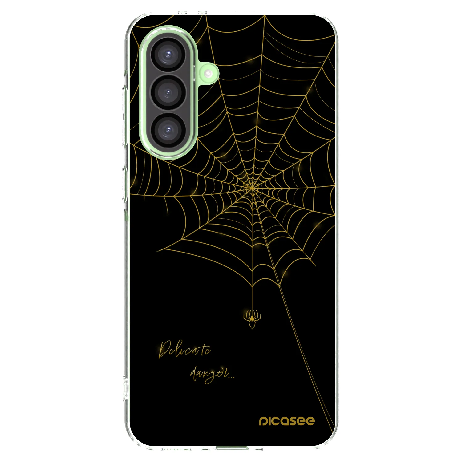 Picasee silikonový průhledný obal pro Samsung Galaxy A26 5G A266B - Delicate danger