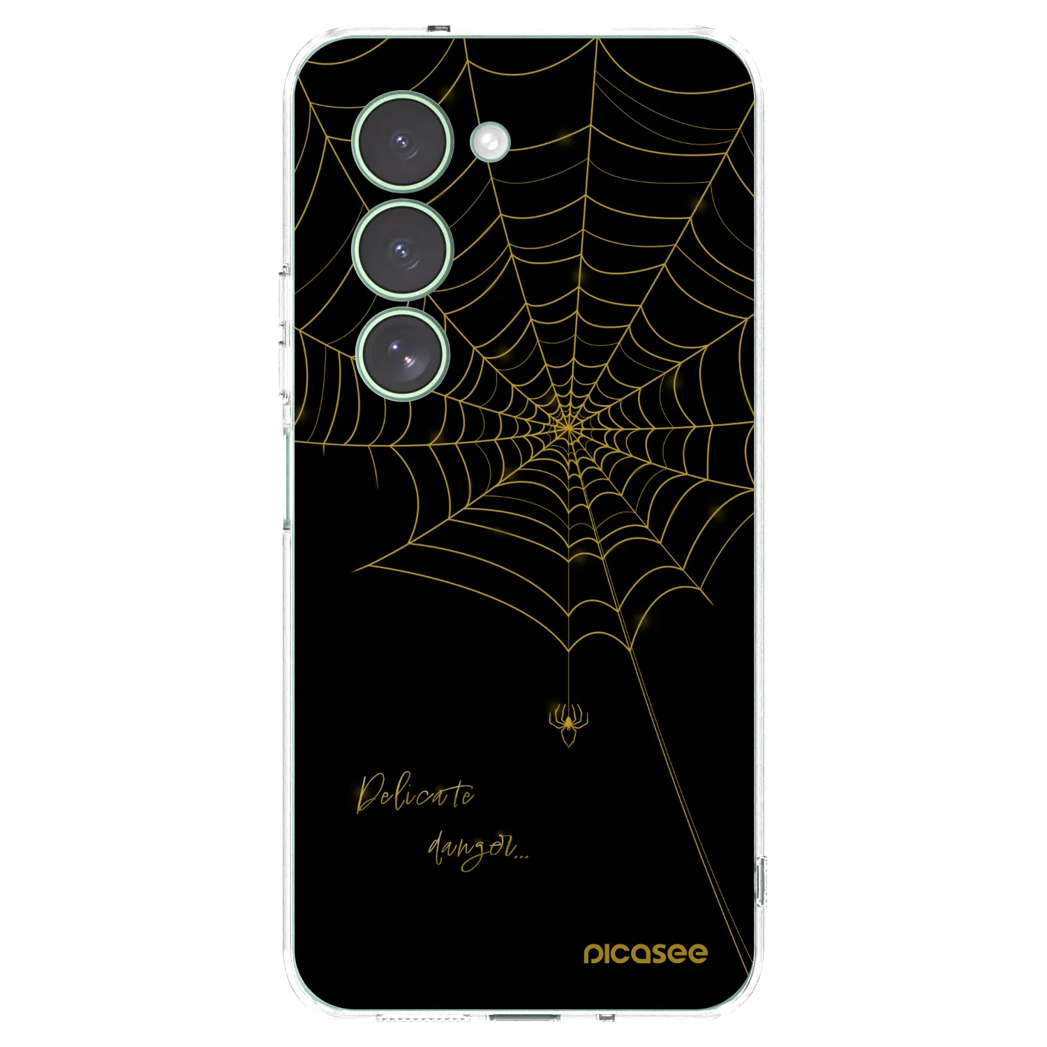 Picasee silikonový průhledný obal pro Xiaomi Redmi 15 5G - Delicate danger