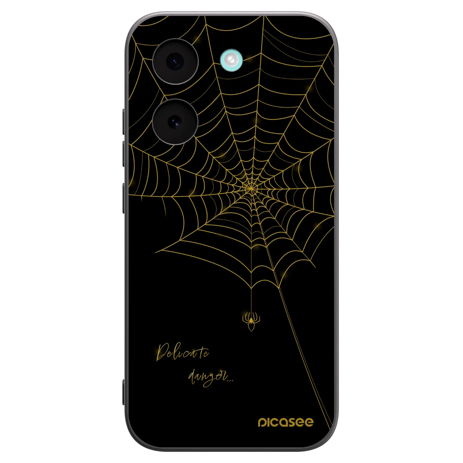 Picasee silikonový černý obal pro Xiaomi Poco X8 Pro - Delicate danger