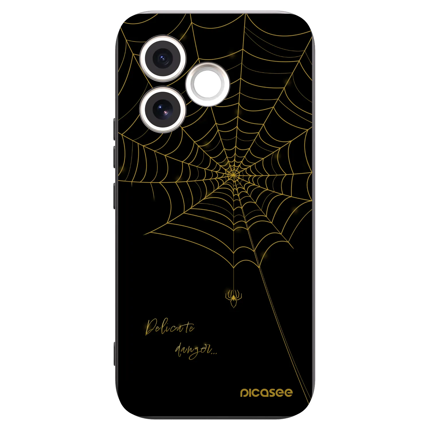 Picasee silikonový černý obal pro Honor 600 Lite - Delicate danger
