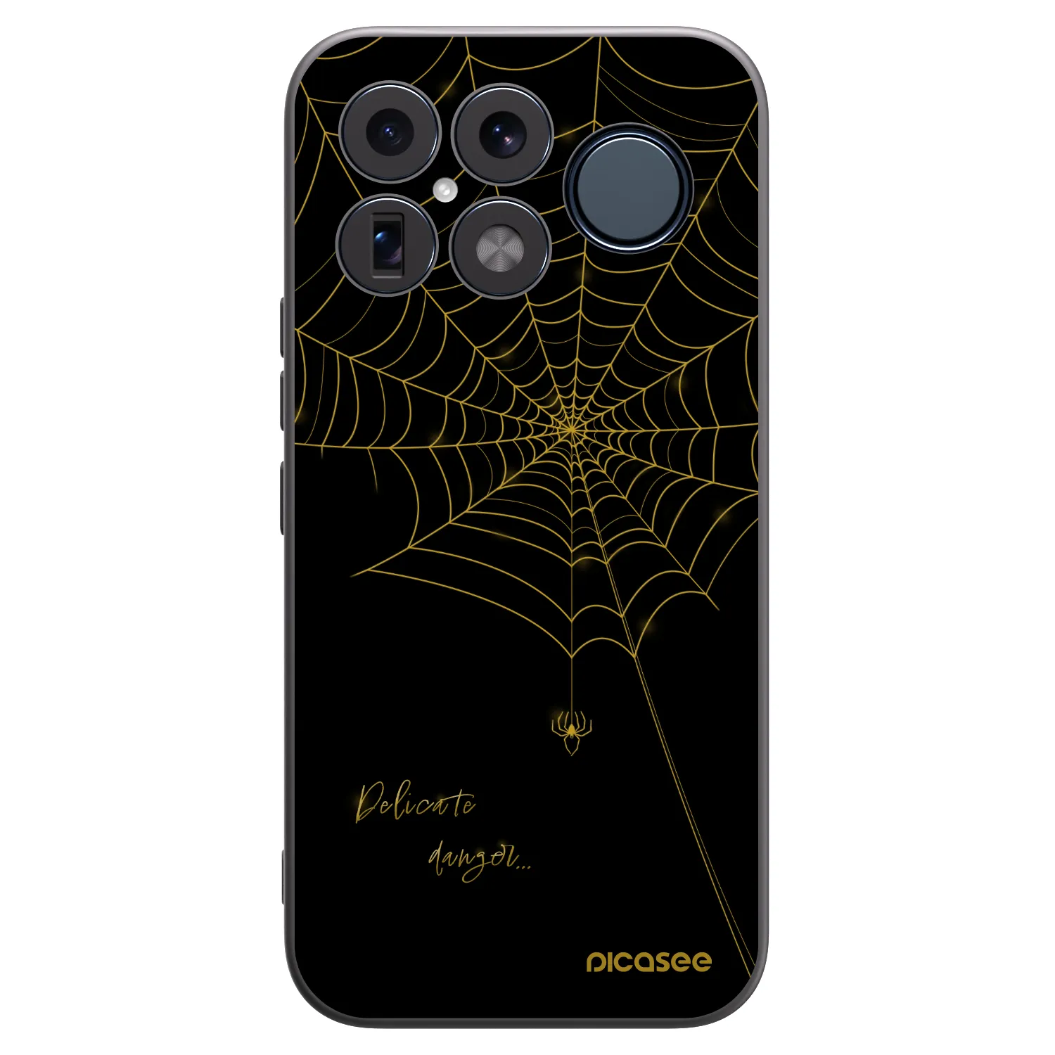 Picasee silikonový černý obal pro Xiaomi Poco F8 Ultra - Delicate danger
