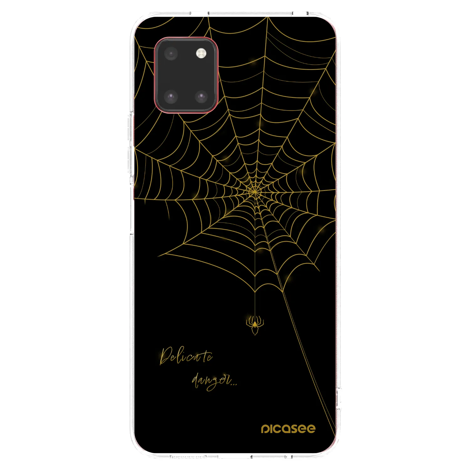 Picasee silikonový průhledný obal pro Samsung Galaxy Note 10 Lite N770F - Delicate danger
