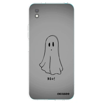 Picasee silikonový černý obal pro Xiaomi Redmi 9A - Ghost