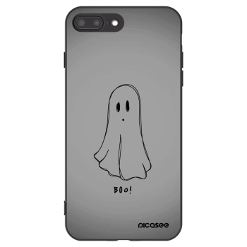 Picasee silikonový černý obal pro Apple iPhone 7 Plus - Ghost