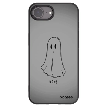Picasee silikonový černý obal pro Apple iPhone 17e - Ghost