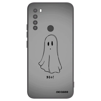 Picasee silikonový černý obal pro Xiaomi Redmi Note 8 - Ghost