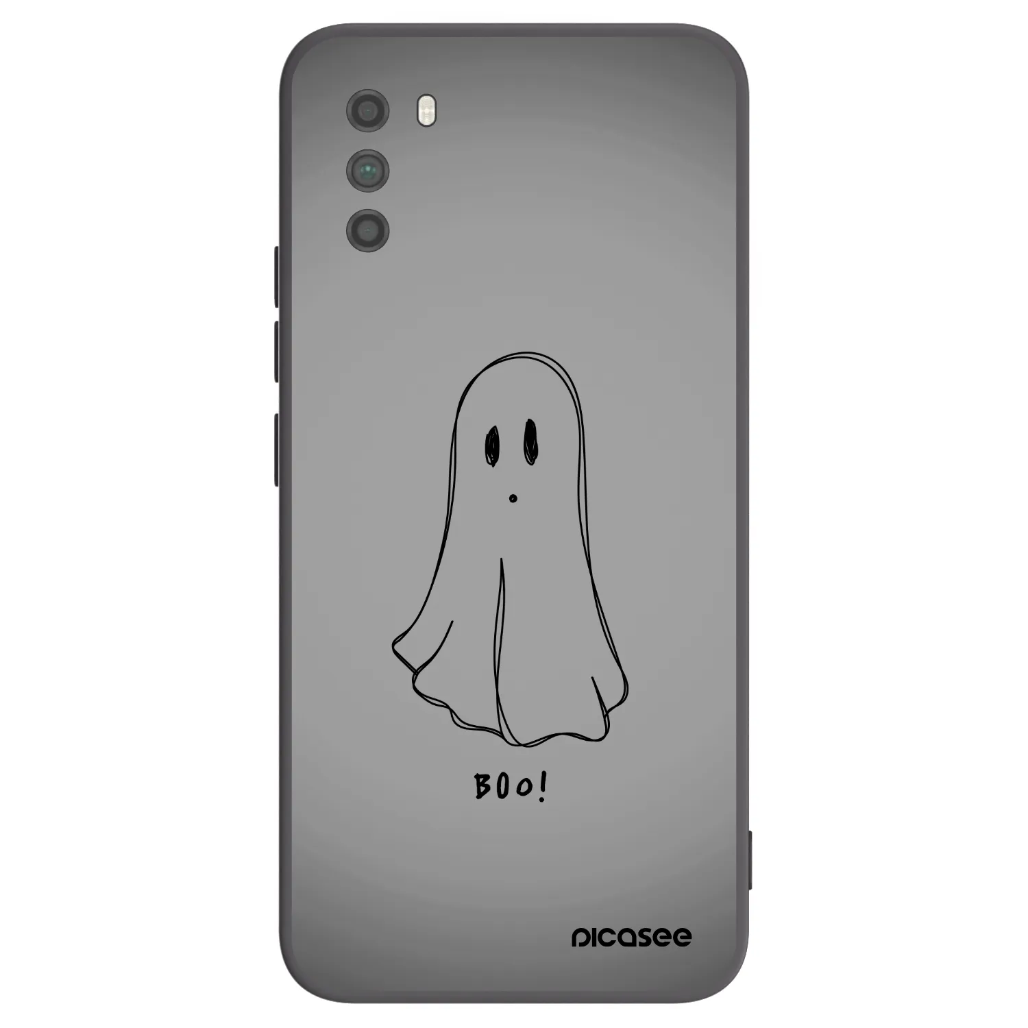 Picasee silikonový černý obal pro Xiaomi Poco M3 - Ghost