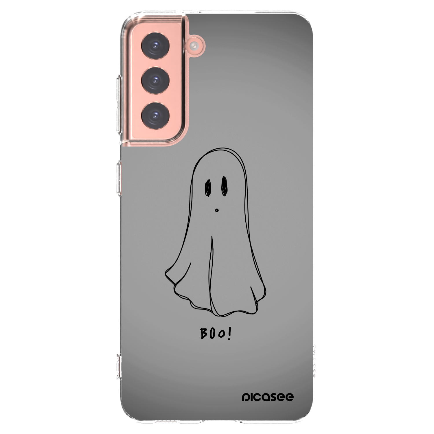 Picasee silikonový průhledný obal pro Samsung Galaxy S21 5G G991B - Ghost