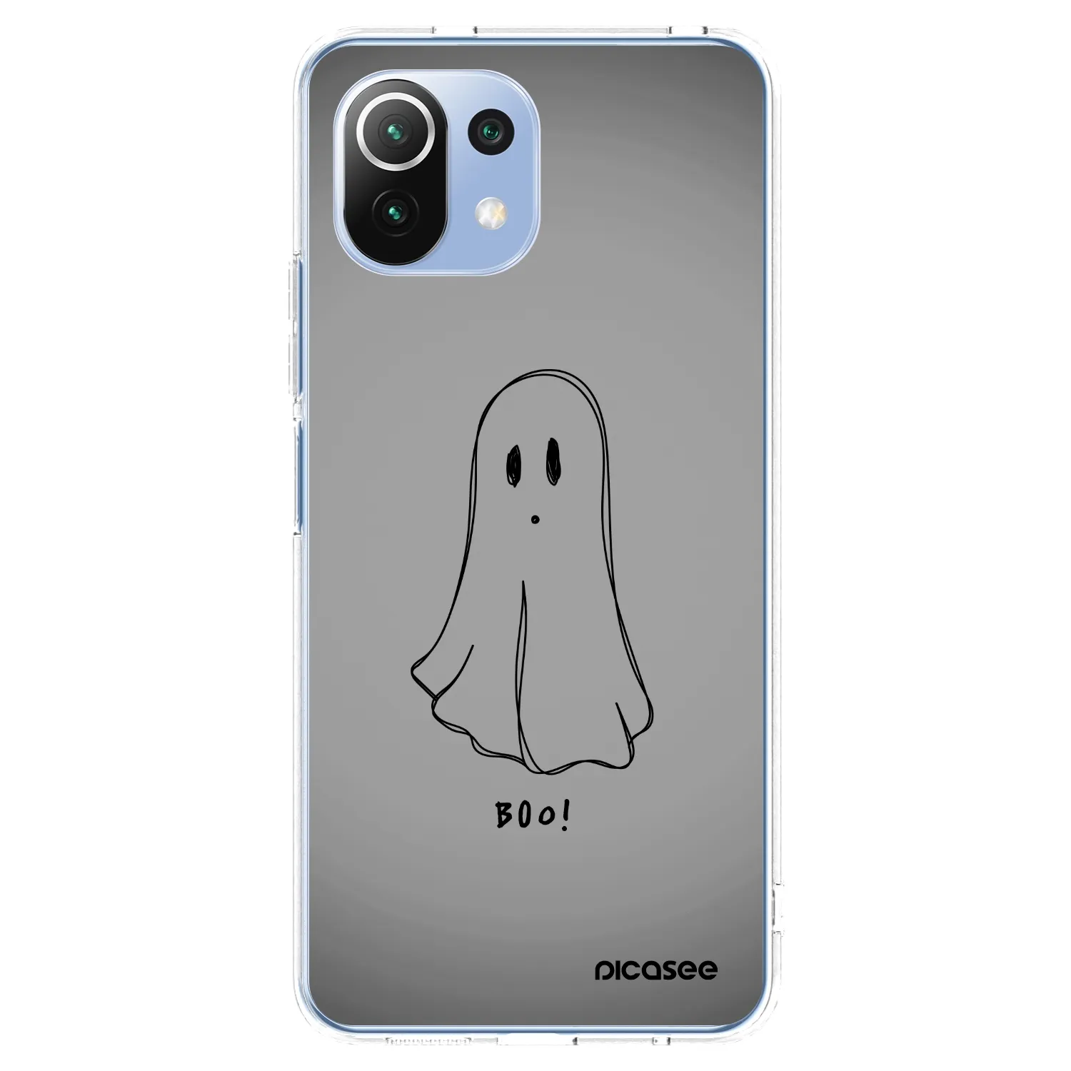 Picasee silikonový průhledný obal pro Xiaomi Mi 11 Lite - Ghost