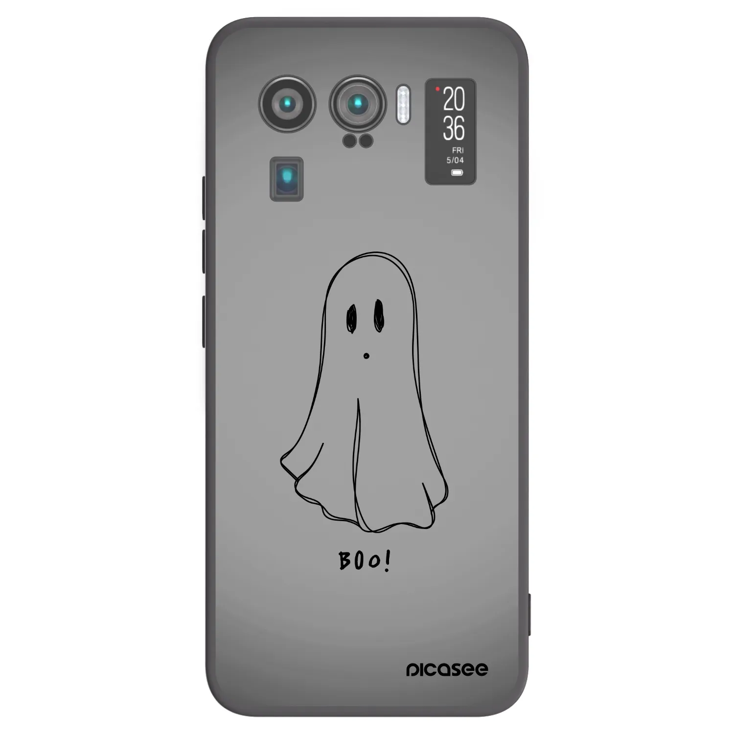 Picasee silikonový černý obal pro Xiaomi Mi 11 Ultra - Ghost
