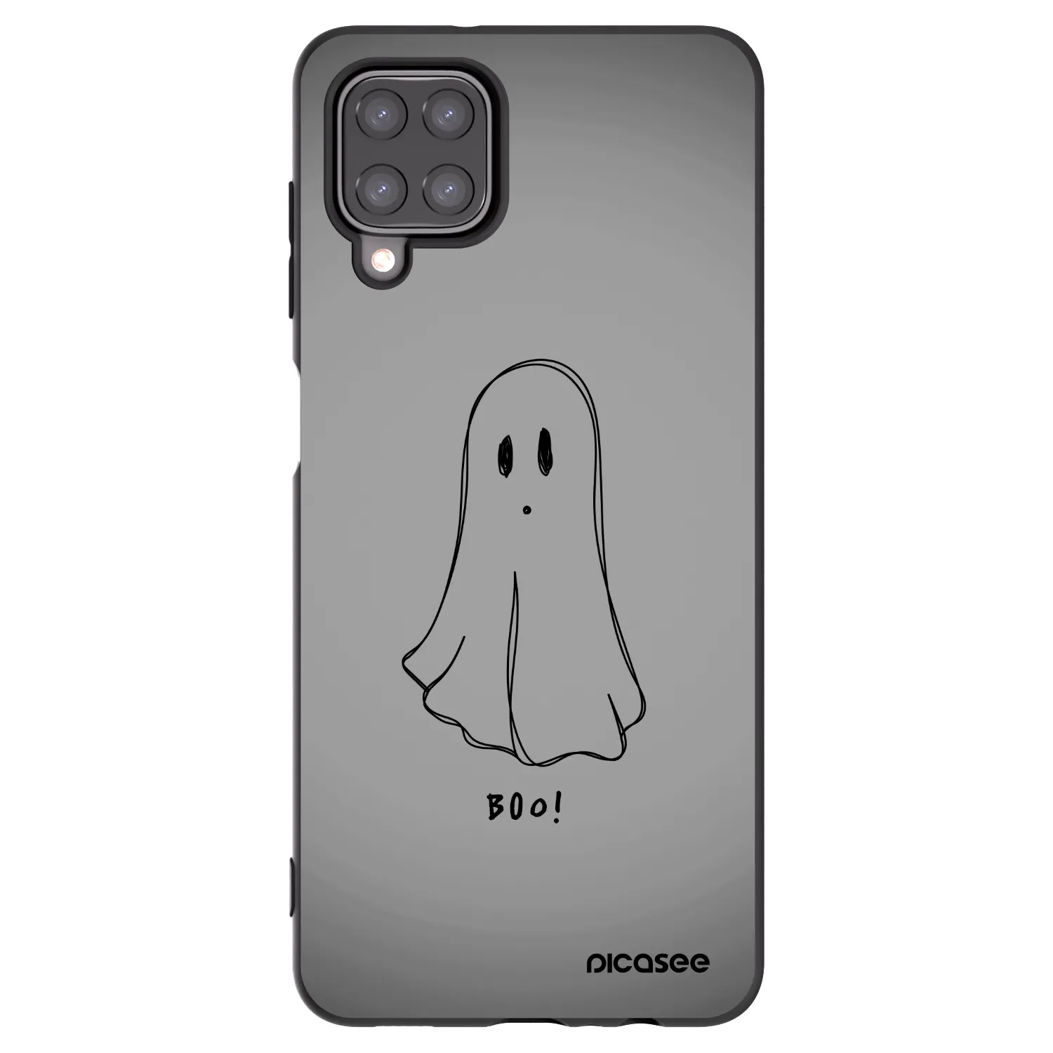 Picasee silikonový černý obal pro Samsung Galaxy M12 M127F - Ghost