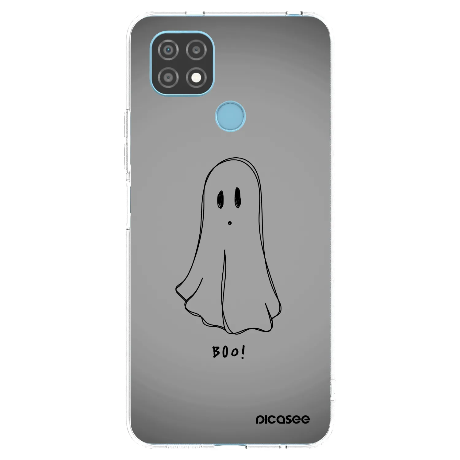 Picasee silikonový průhledný obal pro Realme C21 - Ghost