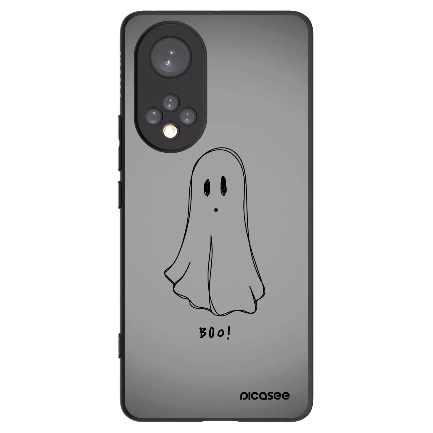 Picasee silikonový černý obal pro Huawei Nova 9 - Ghost