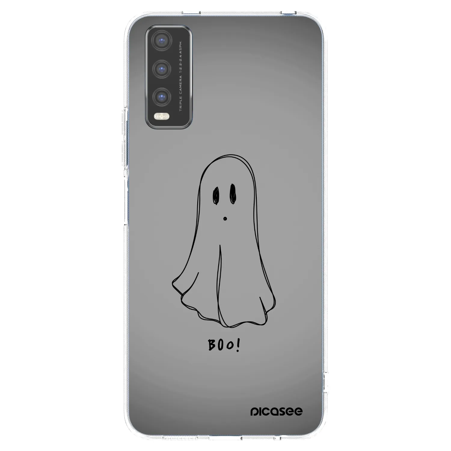 Picasee silikonový průhledný obal pro Vivo Y20s - Ghost