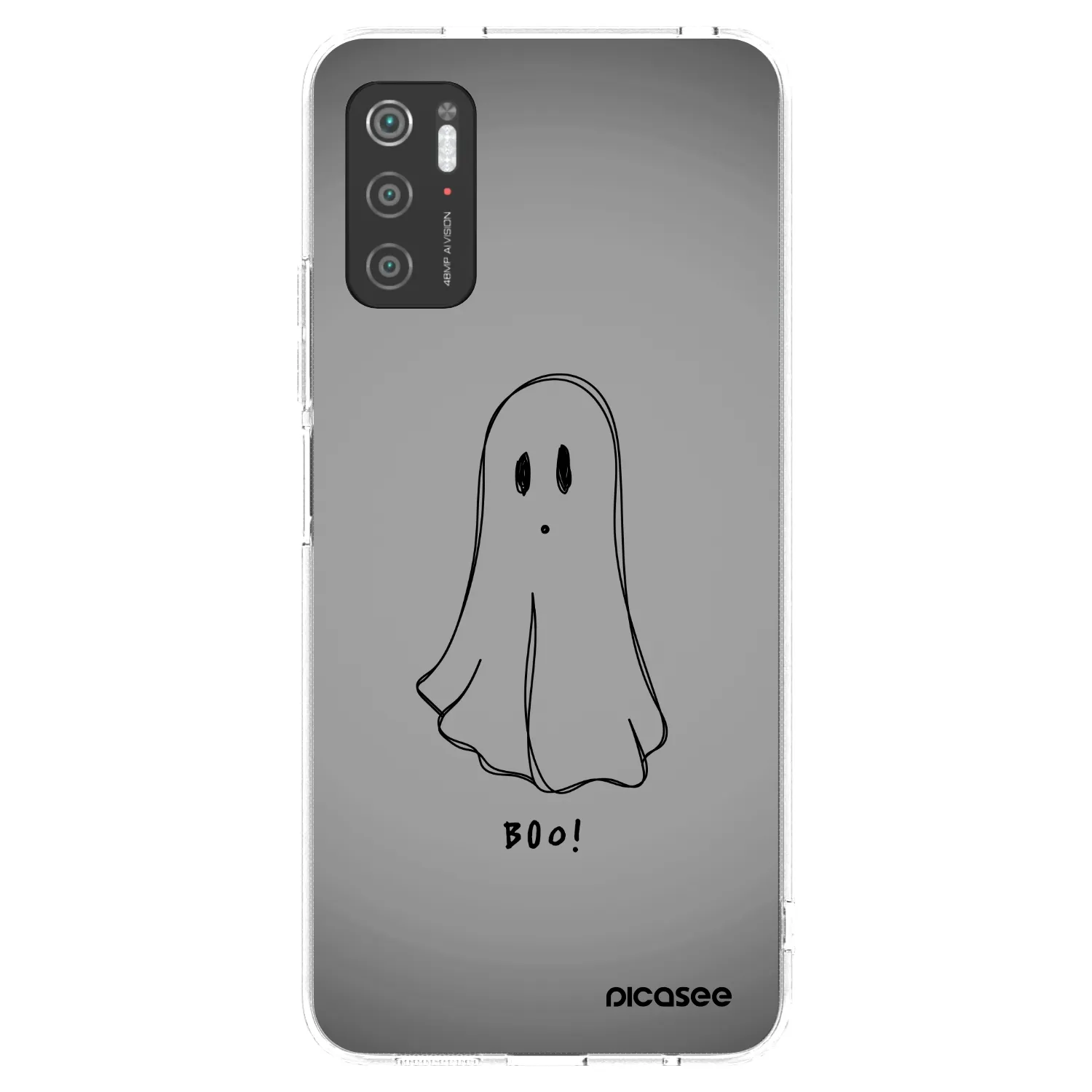 Picasee silikonový průhledný obal pro Xiaomi Poco M3 Pro 5G - Ghost