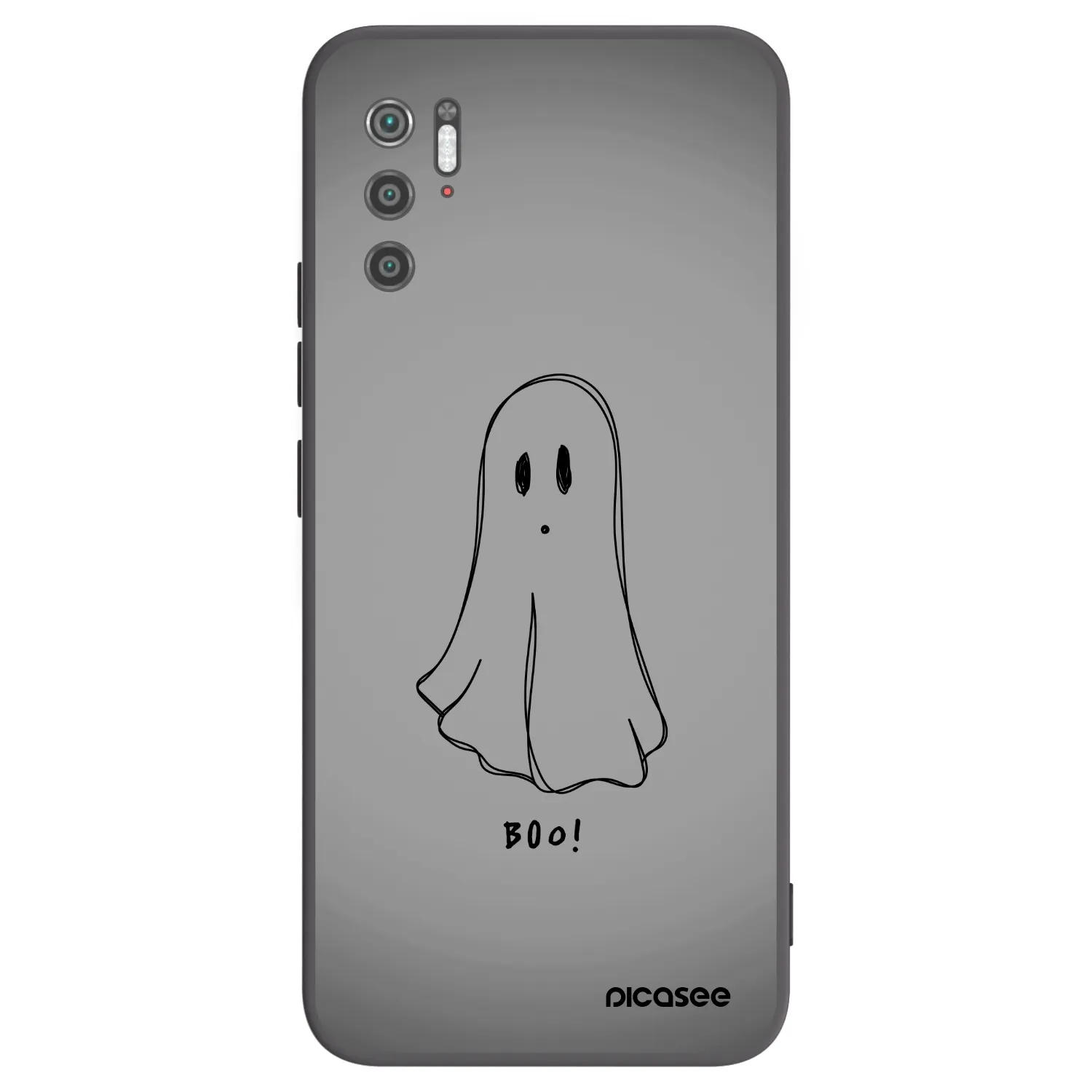 Picasee silikonový černý obal pro Xiaomi Poco M3 Pro 5G - Ghost