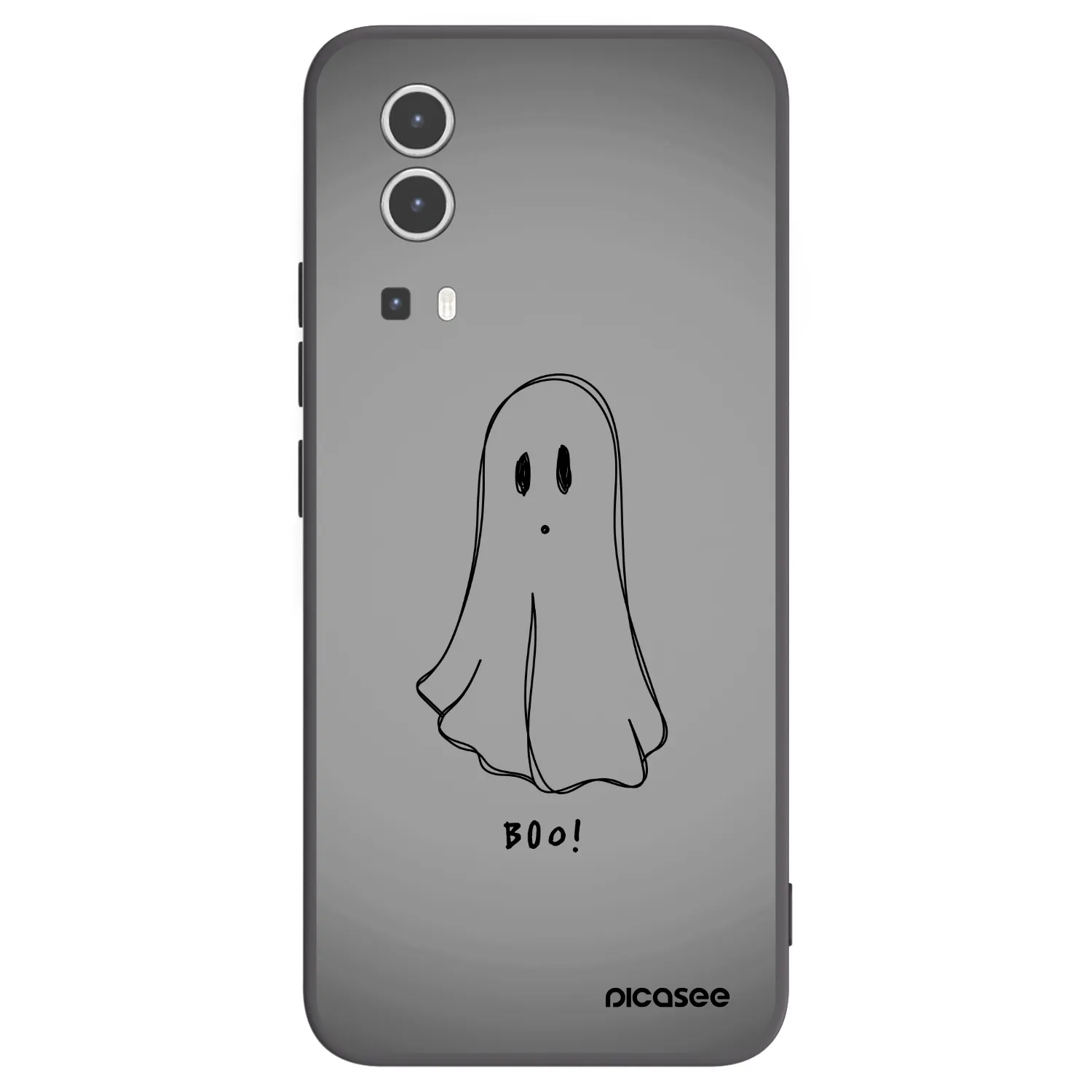 Picasee silikonový černý obal pro Vivo Y72 5G - Ghost