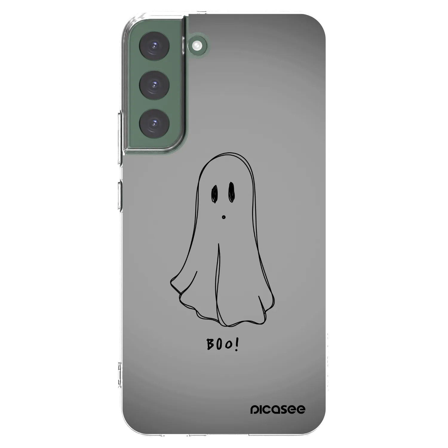 Picasee silikonový průhledný obal pro Samsung Galaxy S22+ 5G - Ghost