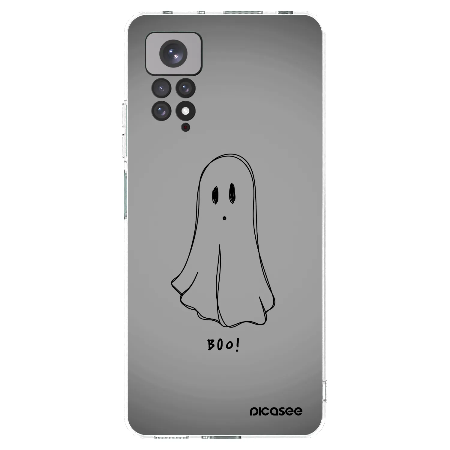 Picasee silikonový průhledný obal pro Xiaomi Redmi Note 11S 4G - Ghost