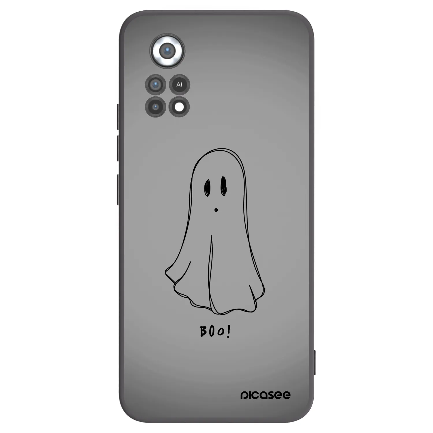Picasee silikonový černý obal pro Xiaomi Poco X4 Pro 5G - Ghost