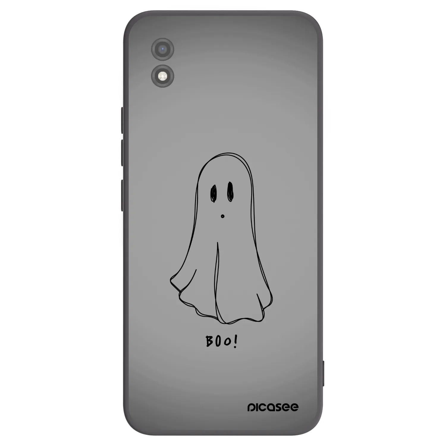 Picasee silikonový černý obal pro Realme C11 (2021) - Ghost