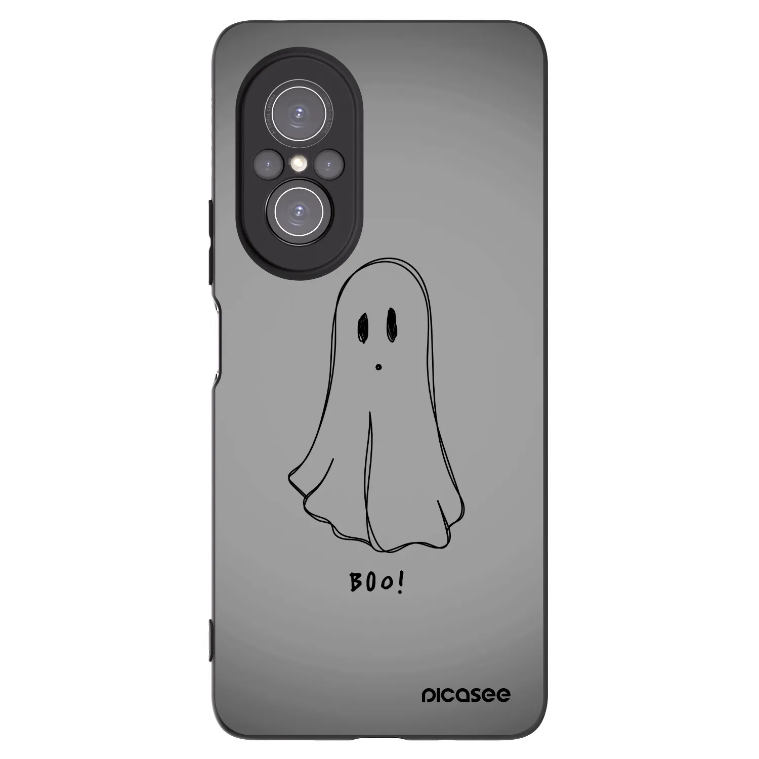 Picasee silikonový černý obal pro Huawei Nova 9 SE - Ghost